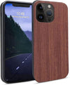 Gemi-Case For iPhone 14 Pro Max Rosewood Case Wooden Case