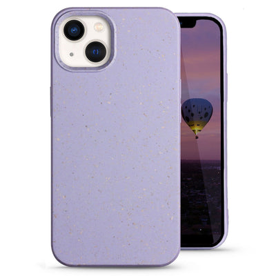 For Iphone 13 Plant Based Naturally Speckled Case - Purple