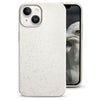 For Iphone 14 Plus Plant Based Naturally Speckled Case - Ivory White