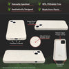 For Iphone 14 Plant Based Naturally Speckled Case - Ivory White