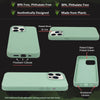 For Iphone 14 Pro Plant Based Naturally Speckled Case - Green